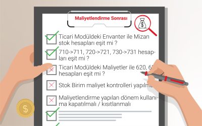 Mikro’da Maliyetlendirme Çalışması Sonrası Kontrol Edilmesi Gerekenler